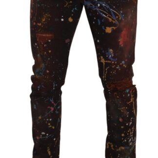 Dolce & Gabbana - Elegant Multicolor Tapered Pants for Men