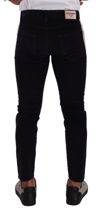 Dolce & Gabbana - Elegant Slim Fit Corduroy Skinny Jeans