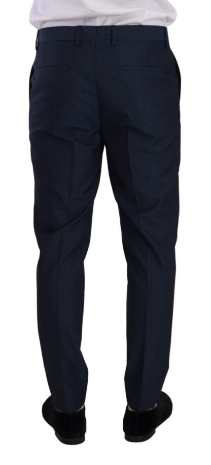 Dolce & Gabbana - Elegant Slim Fit Dress Pants in Dark Blue