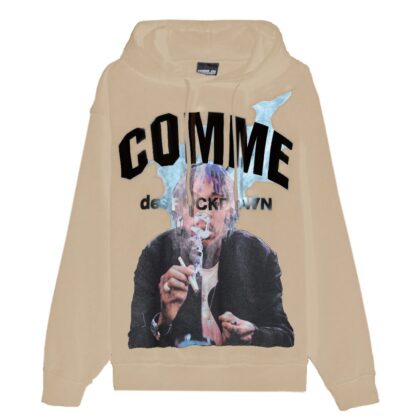 Comme Des Fuckdown - Beige Cotton Men Sweatshirt