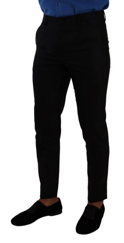 Dolce & Gabbana - Authentic Slim Fit Wool Dress Pants