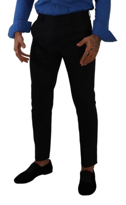 Dolce & Gabbana - Authentic Slim Fit Wool Dress Pants