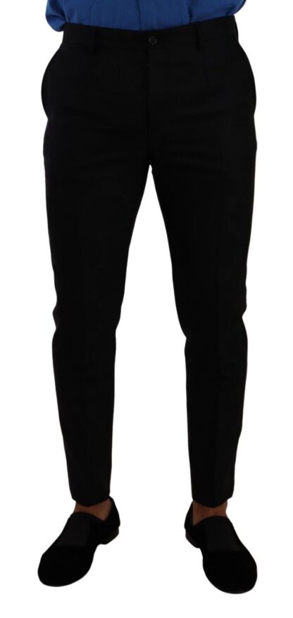 Dolce & Gabbana - Authentic Slim Fit Wool Dress Pants