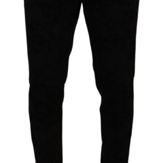 Dolce & Gabbana - Slim Fit Luxe Corduroy Pants in Dark Blue