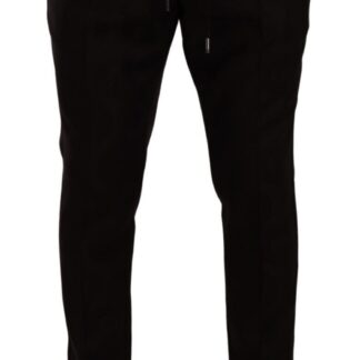 Dolce & Gabbana - Elegant Black Slim Fit Cargo Pants