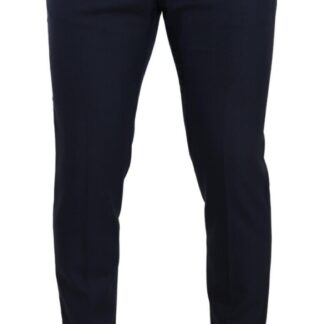 Dolce & Gabbana - Chic Slim Fit Chinos Pants in Blue