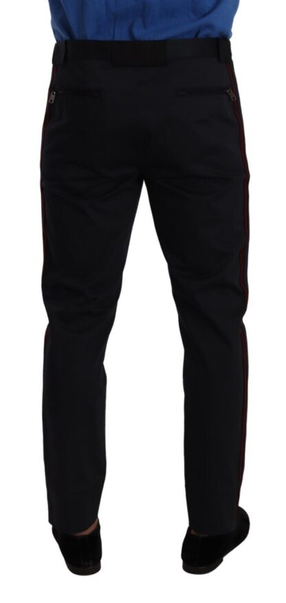 Dolce & Gabbana - Chic Slim Fit Chinos Pants in Blue