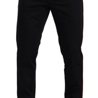 Dolce & Gabbana - Elegant Slim Fit Skinny Jeans in Dark Blue