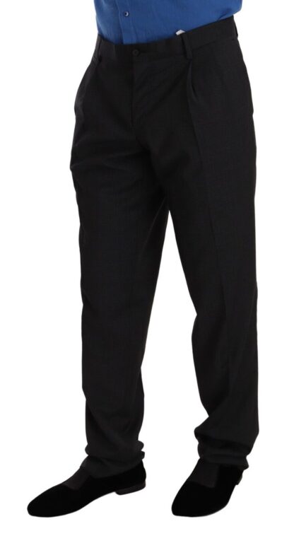 Dolce & Gabbana - Elegant Gray Formal Men's Trousers