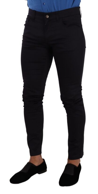 Dolce & Gabbana - Sleek Dark Blue Slim Fit Skinny Jeans