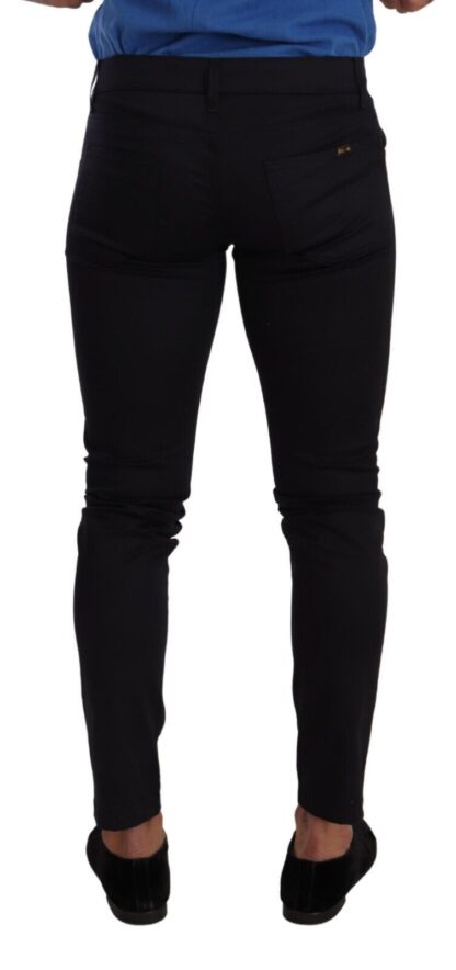 Dolce & Gabbana - Sleek Dark Blue Slim Fit Skinny Jeans