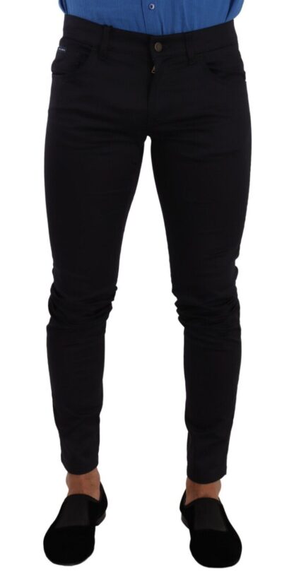 Dolce & Gabbana - Sleek Dark Blue Slim Fit Skinny Jeans