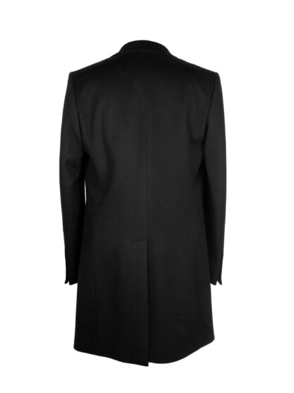 Made in Italy - Black Wool Men Jacket