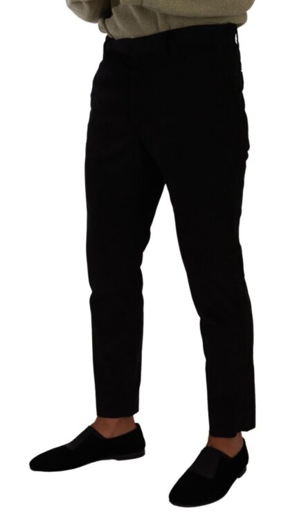 Dolce & Gabbana - Elegant Slim Fit Corduroy Skinny Pants