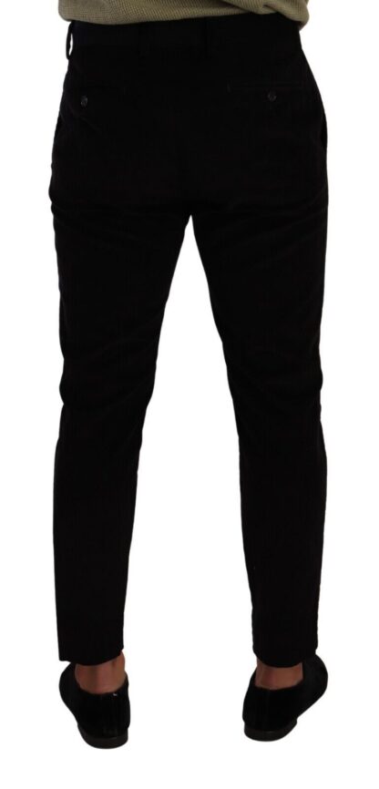 Dolce & Gabbana - Elegant Slim Fit Corduroy Skinny Pants