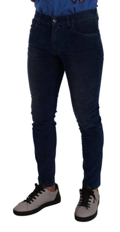 Dolce & Gabbana - Sleek Dark Blue Slim Fit Jeans