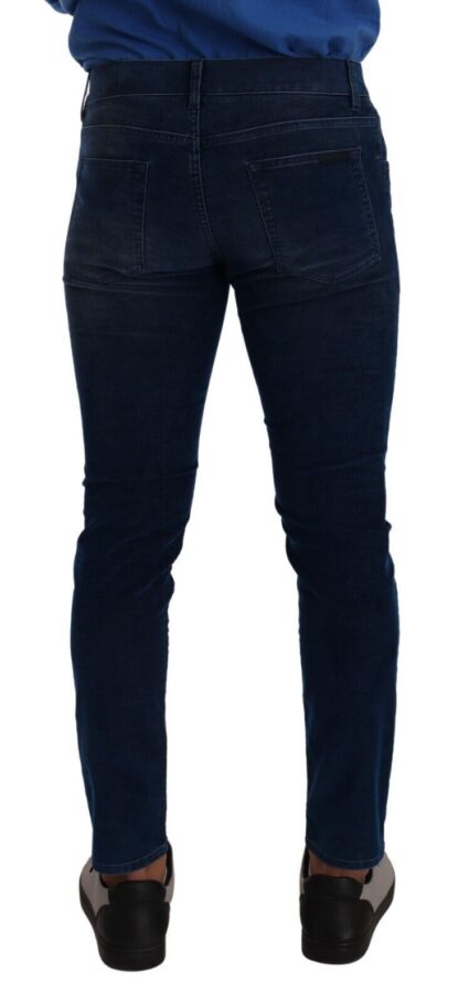 Dolce & Gabbana - Sleek Dark Blue Slim Fit Jeans