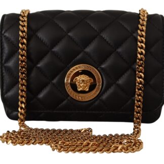 Versace - Red Nappa Leather Evening Shoulder Bag