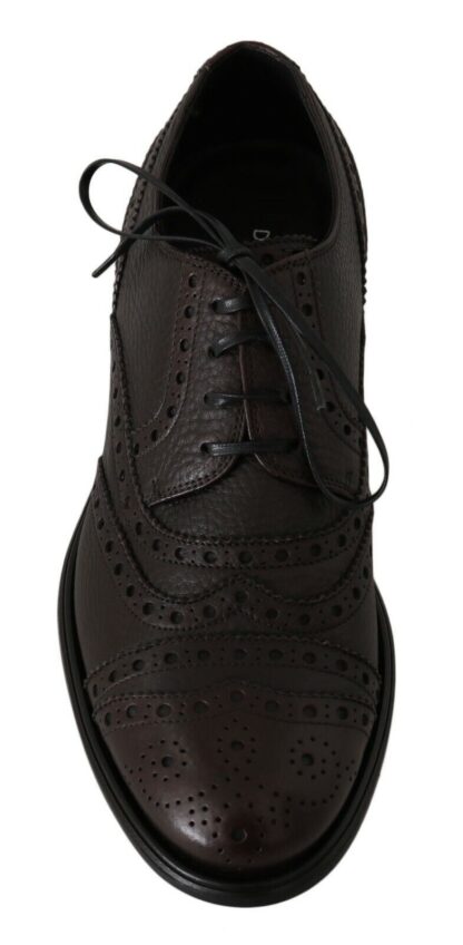 Dolce & Gabbana - Elegant Wingtip Derby Dress Shoes