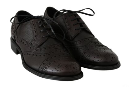 Dolce & Gabbana - Elegant Wingtip Derby Dress Shoes