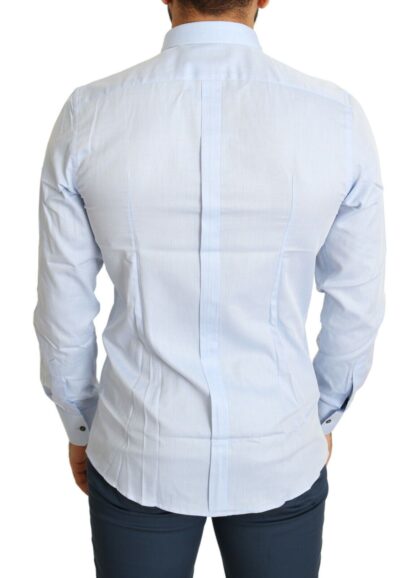 Dolce & Gabbana - Elegant Light Blue Slim Fit Dress Shirt