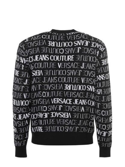 Versace Jeans - Elegant Monochrome Logo Sweater