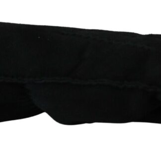 Dolce & Gabbana - Elegant Black Virgin Wool Gloves