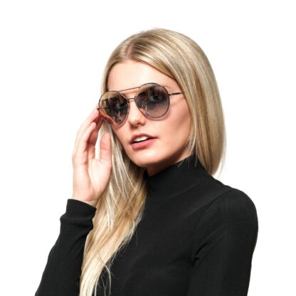 Web - Rose Gold Women Sunglasses