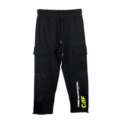 Comme Des Fuckdown - Black Cotton Men Pants