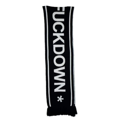 Comme Des Fuckdown - Black Acrylic Men Scarf