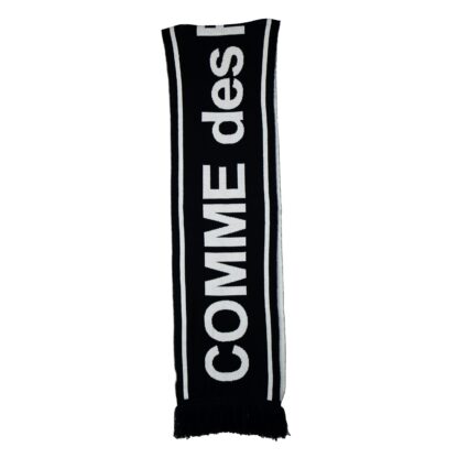 Comme Des Fuckdown - Black Acrylic Men Scarf