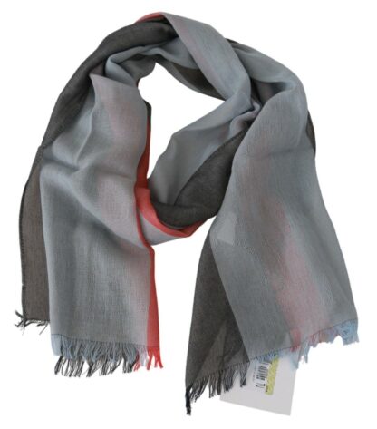 Dolce & Gabbana - Elegant Gray Italian Cotton Scarf