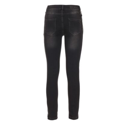 Imperfect - Black Cotton Women Pant