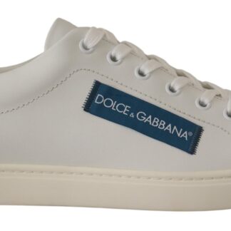 Dolce & Gabbana - Neon Yellow Casual Sneakers with Black Logo Accents