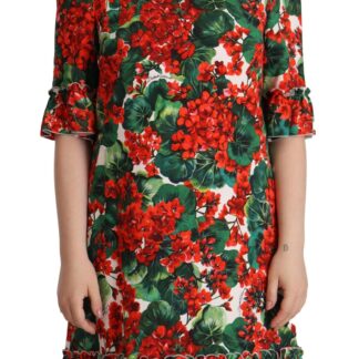 Dolce & Gabbana - Elegant Floral Silk Maxi Dress