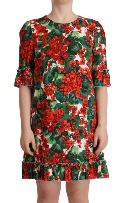 Dolce & Gabbana - Floral Mini Enchantment Dress