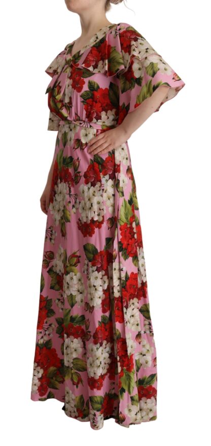 Dolce & Gabbana - Enchanting Floral Silk Maxi Dress