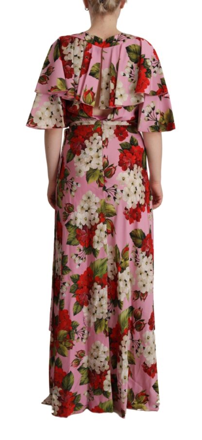 Dolce & Gabbana - Enchanting Floral Silk Maxi Dress