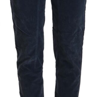 Karl Lagerfeld - Chic White Mid-Waist Slim Fit Jeans