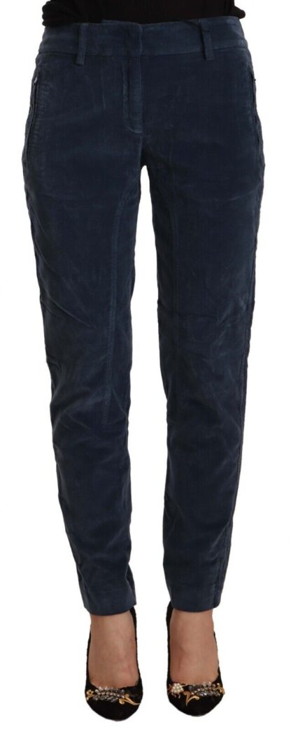 Peserico - Elegant Tapered Cotton Blend Pants