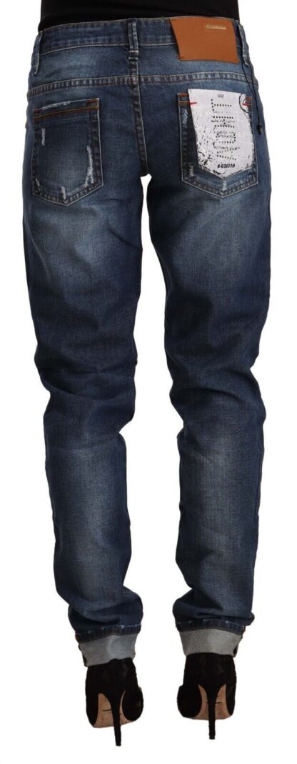 Acht - Chic Skinny Fit Cotton Blend Denim