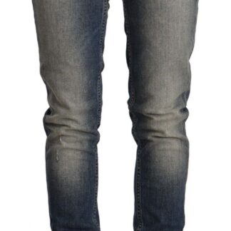 Acht - Slim-Fit Cotton Blend Black Jeans