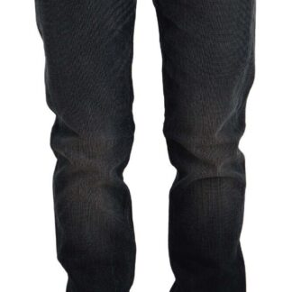 Acht - Elegant Pink Slim Fit Denim Jeans