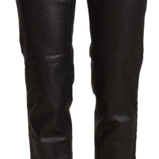 John Galliano - Chic Dark Blue Boot Cut Designer Jeans