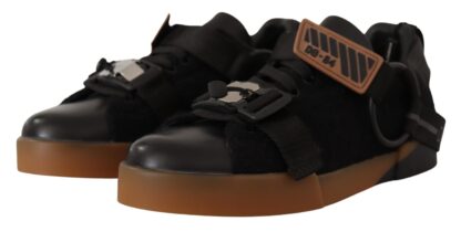 Dolce & Gabbana - Elegant Low Top Casual Sneakers in Black