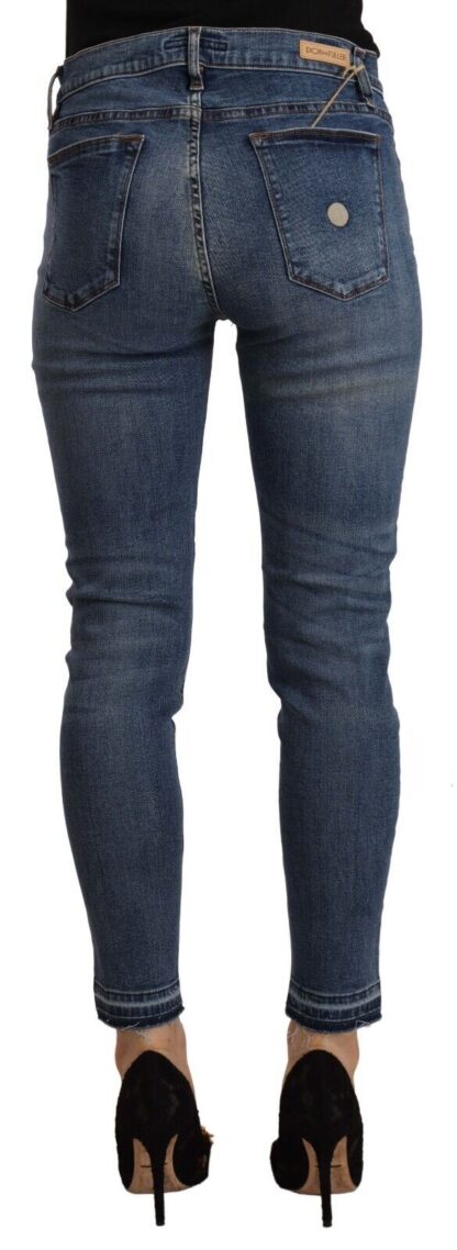 Don The Fuller - Chic Slim Fit Blue Washed Jeans