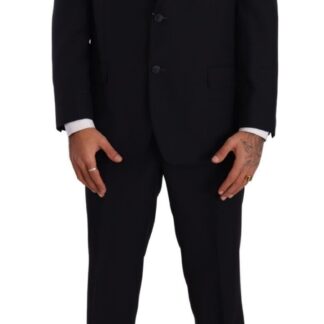 Domenico Tagliente - Sleek Grey Regular Fit Two-Piece Suit