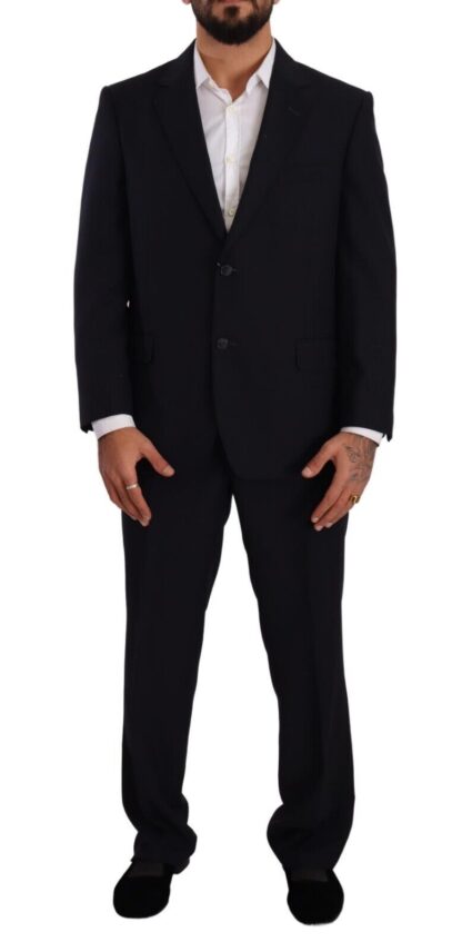 Domenico Tagliente - Elegant Black Two-Piece Suit Ensemble