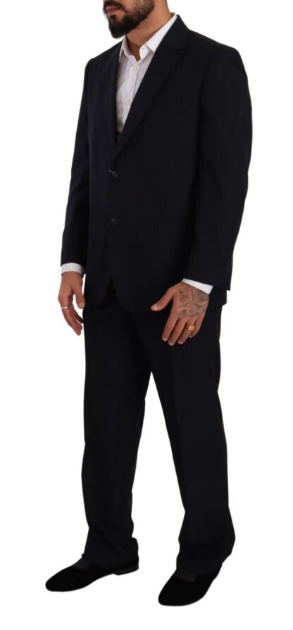 Domenico Tagliente - Elegant Black Two-Piece Suit Ensemble