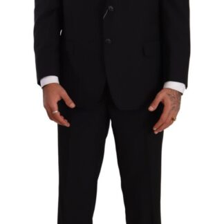 Domenico Tagliente - Elegant Black Two-Piece Suit Ensemble